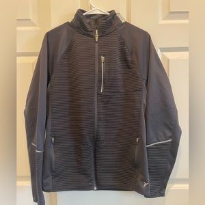 mens activewear zip up long sleeve - M